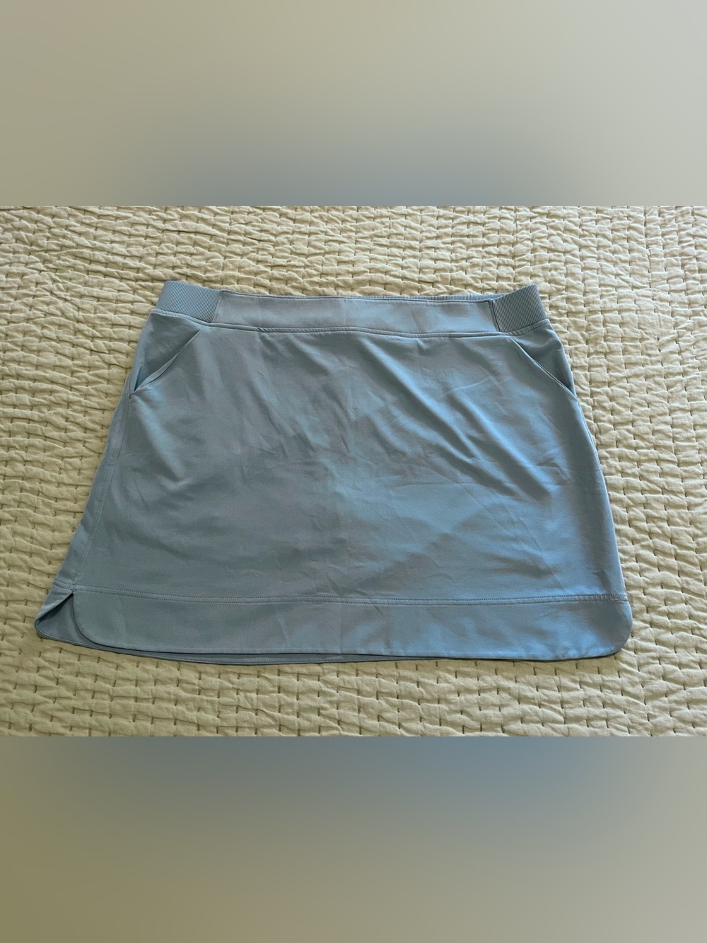 NWOT Baby Blue 32 Degrees Cool Athletic Shorts/Skirt/Skort Women's Size XXL